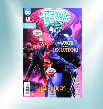 Justice League Comic (Restart 2019) Nr. 9: Der Joker gegen Lex Luthor!